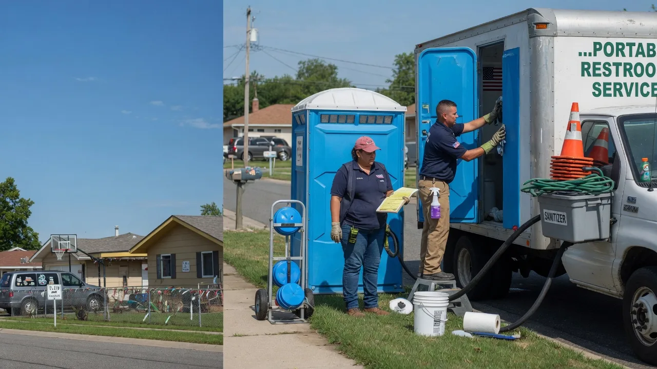 Porta Potty Rental in Harveyville, KS near me